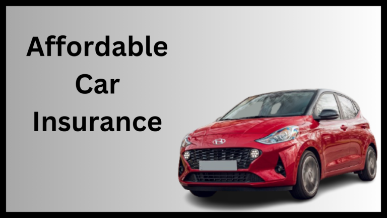 Affordable Car Insurance