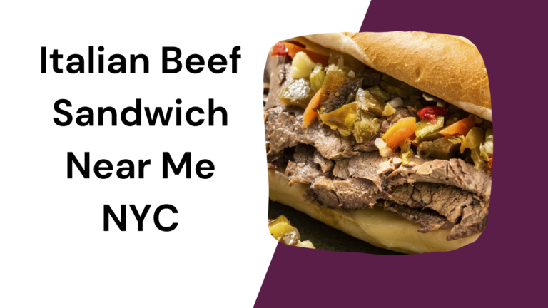 Italian Beef Sandwich Near Me NYC