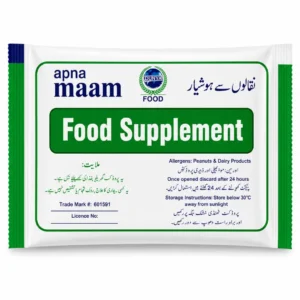 Apna Maam Food Supplement front packaging by Dunya Food